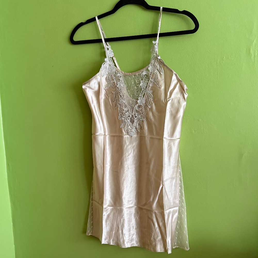 Flora By Flora Nikrooz Women Lace-trim Chemise Nightgown